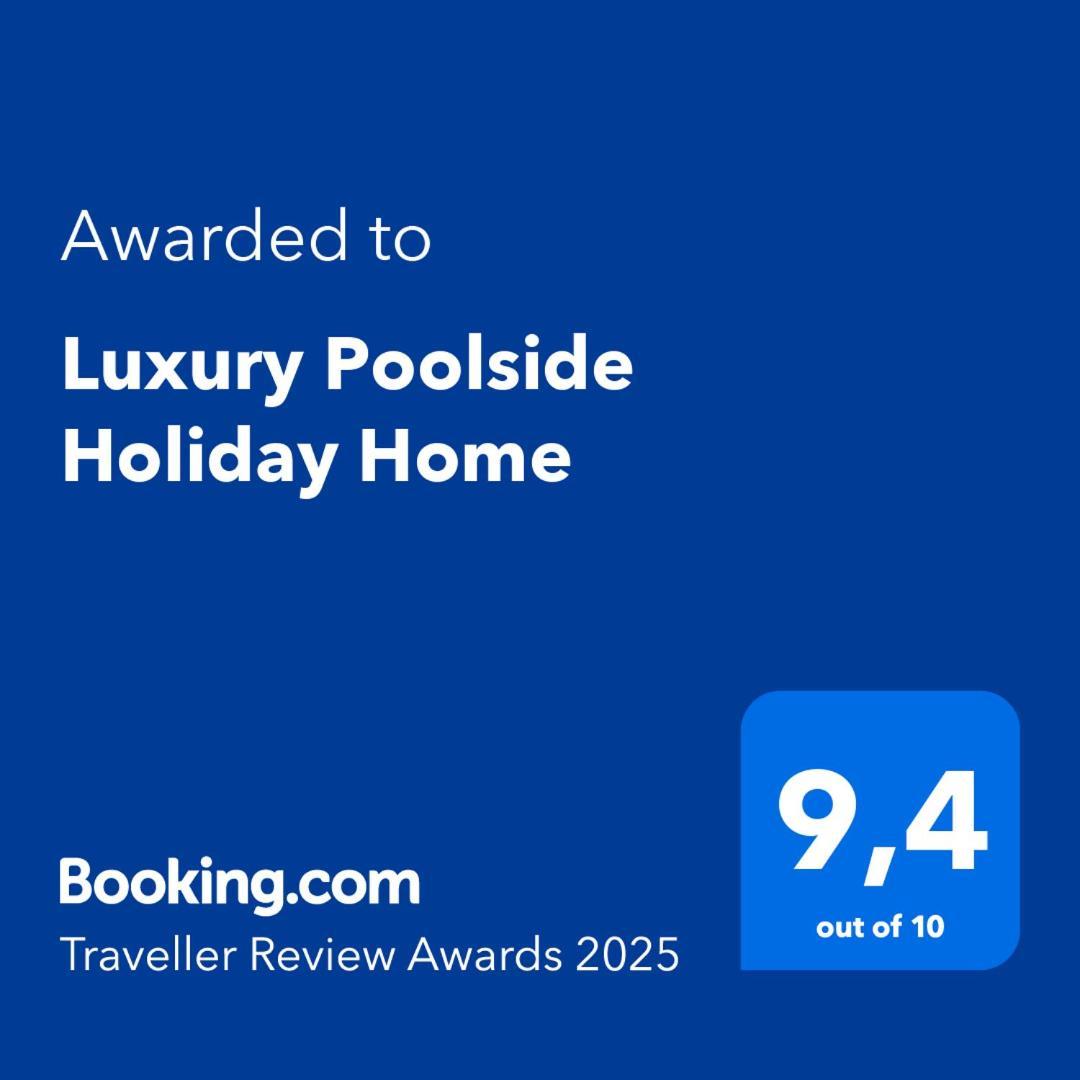 Luxury Poolside Holiday Home マスパロマス エクステリア 写真